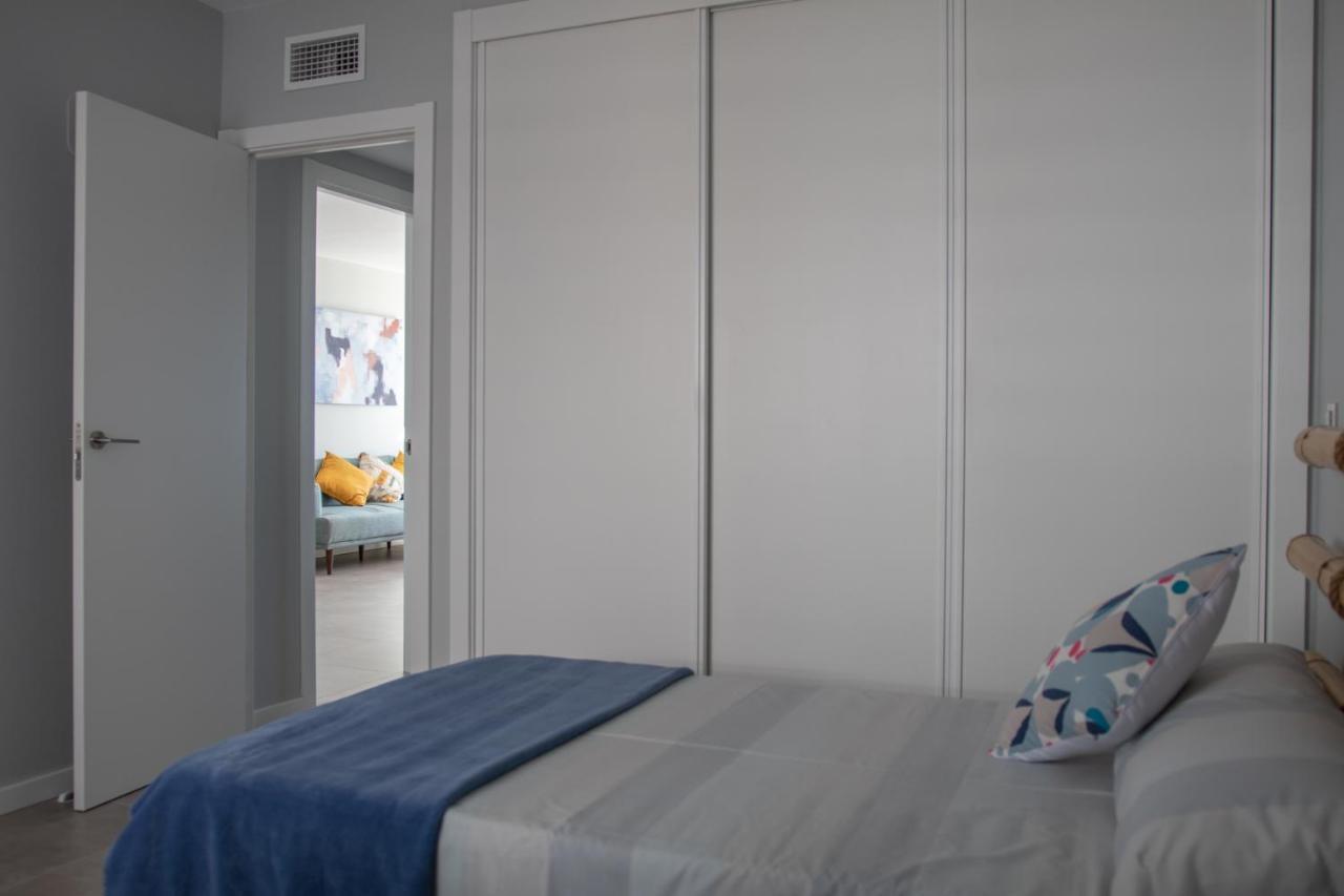 Precioso Apartamento Frente A La Playa Con Piscina 모야카 외부 사진